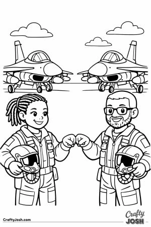 Fighter jet pilots fist bump