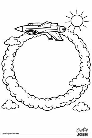 Fighter jet single loop