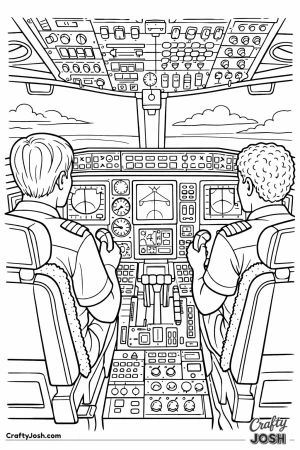 Jumbo jet cockpit pilots enthusiast