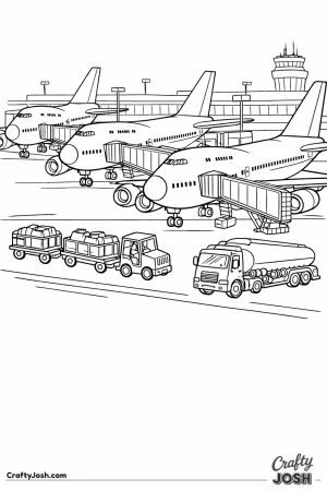 Jumbo jet three at gates detailed