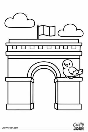 Arc de triomphe simple toddler