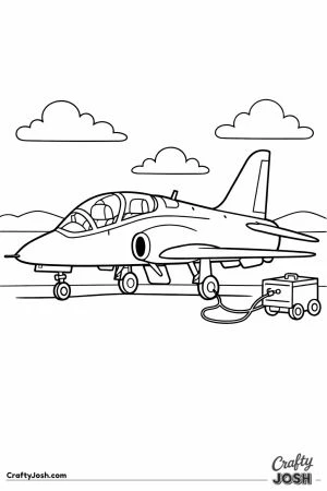 Bae hawk trainer parked airfield