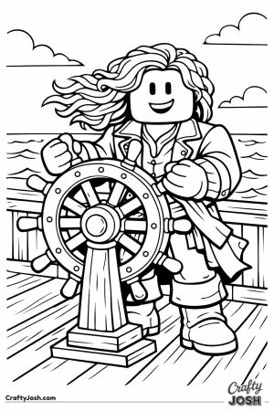 Blox fruits avatar at ships wheel