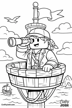 Blox fruits avatar in crows nest