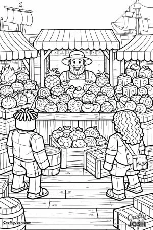 Blox fruits fruit marketplace scene