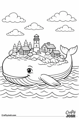 Blox fruits whale shaped island