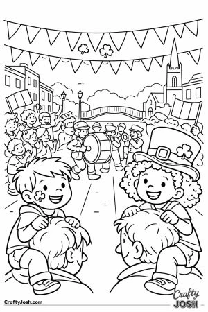 Dublin saint patricks day parade children