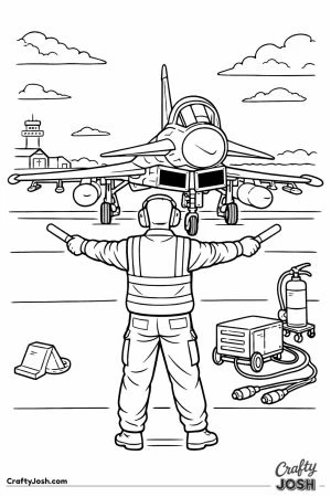 Eurofighter typhoon marshaller ramp