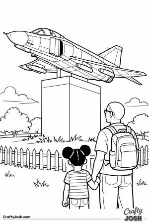 F 4 phantom ii mounted as a museum gate guardian