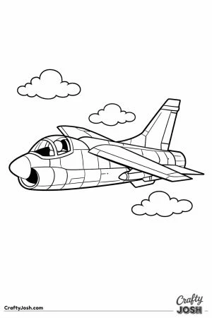 F 8 crusader classic jet flying with raised wing