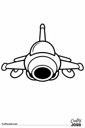 F16 fighting falcon front toddler