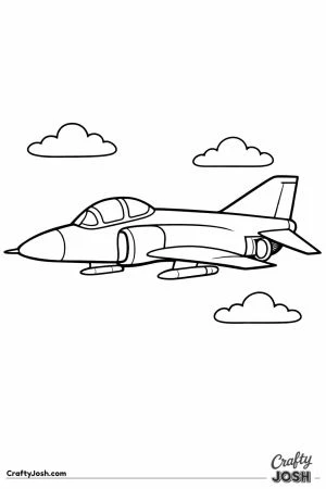 F4 phantom side view