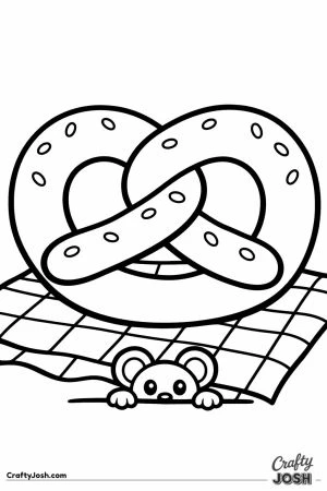 German pretzel simple toddler
