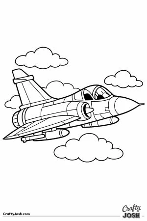 Mirage 2000 side flight