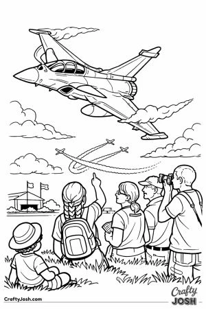 Rafale low pass airshow spectators