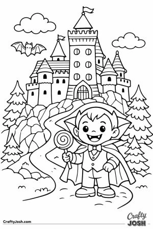 Romania bran castle child vampire costume