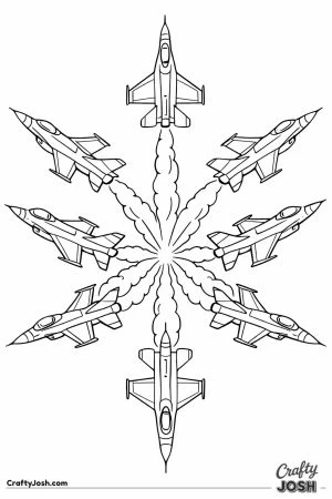 Thunderbirds style f 16 falcons in a bomb burst maneuver