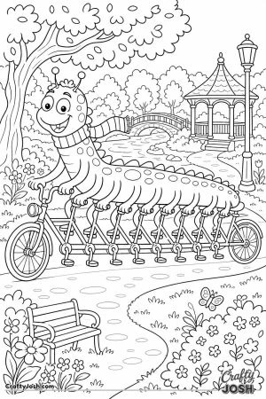 Bicycle built for a many legged monster