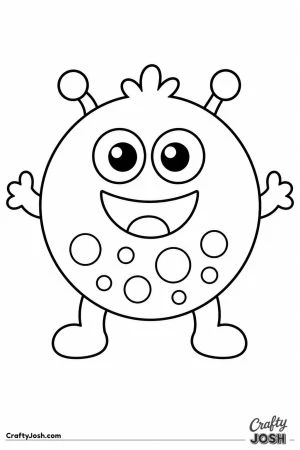 Circle shaped monster