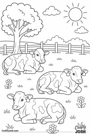 Cows chewing their cud in the meadow