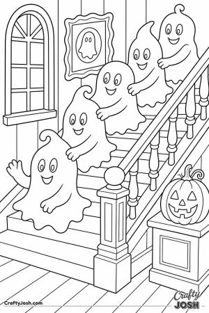 Ghost conga line through the house