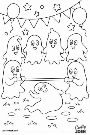 Ghosts doing the limbo