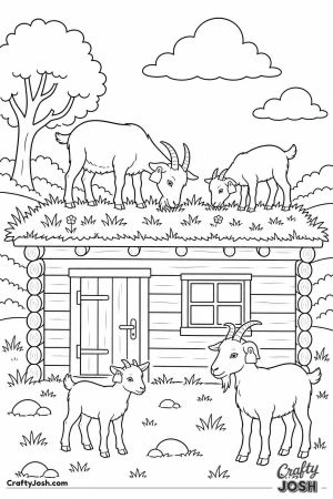 Goats on a grassy roof