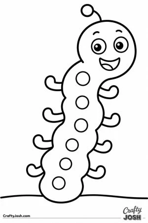 Long wiggly monster with lots of legs