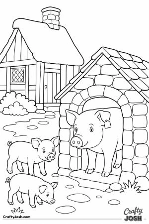 Old fashioned stone pigsty