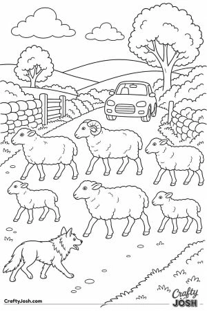 Sheep crossing a country lane