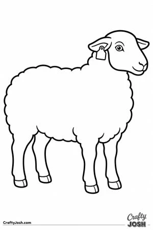 Suffolk sheep with a dark face