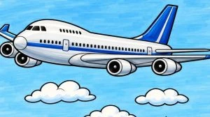 Airplane Coloring Pages