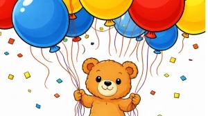 Teddy Bears Coloring Pages