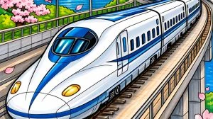 Trains Coloring Pages