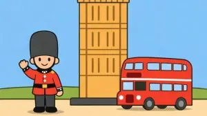 World Landmarks Coloring Pages